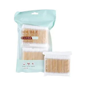 Russia Market Bamboo Stick Cotton Swabs Cotton Buds With 100pcs Per Bag 10 Bags Per Set