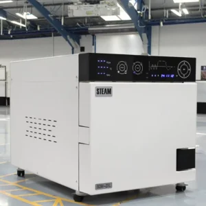 SDM Portable Table Top 12L/18L/23L Stainless Steel Steam Sterilizer Autoclave LED Display Timer Function Class