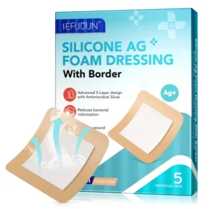 SEFUDUN Woundplast Disposable Wound Dressing Set Silicone Wound Care Dressings Bandage Self adhesive Wound Dressing