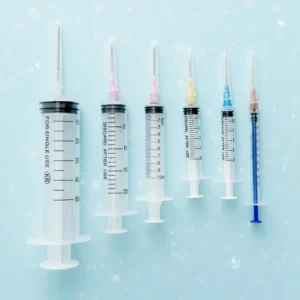SHAOTONG China Supplier Safety Veterinary Disposable 5ml Hypodermic Syringe Needles Medical Grade PP CE&ISO Certified