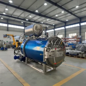 SIEMENS Controlled Stainless Steel Retort Autoclave Sterilizer Machine with CE ISO ASME Certification