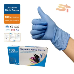 SIKE Chemotherapy Equipment Disposable Medical Sterile Surgical Hand Blue Nitrile Chemotherapy Gloves
