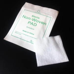 SJ Manufacturer Medical Compresses Disposable Alcohol Prep Wound Pad Non Woven Gauze Pads