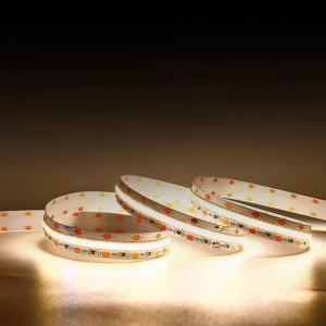SMD2025 Flexible High Brightness LED Strip Light Wi-Fi Remote Control CRI 90 3-Year Warranty IP20 Rating for Landscape