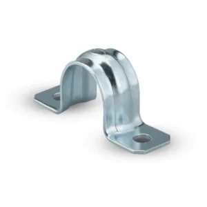 SS304 U Type Pipe Clip Clamp Pipe Fixing Clamp Double Hole Saddle Clamp
