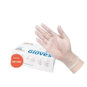 SUNPPE Brand Black Disposable PVC Rubber Gloves Neutral English Food Grade Thickened Durable Anti Slip for Household