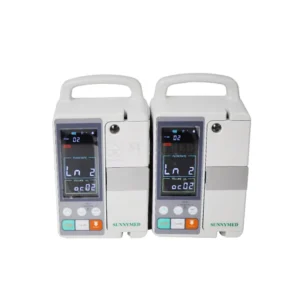 SY G076 2 Rechargeable Infusion Medical Equipment Flow Rate Adjustable Neonatal Adult Infusion Pump Hospital Equipment