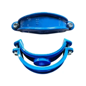 Saddle Clamps Pipe Size 8 Inch Outlet 1 Inch Ductile Iron Saddle Clamps