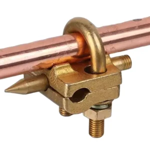 Saddle Grounding Rod Clamp Connecting with Earth Rod U Bolt Clamp
