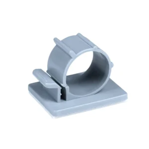Saddle Type Self Adhesive Cable Tie Mount Nylon 66 Screw Hole Wire Saddle Base 94V 2 UL White Black