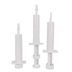 Safe and Reliable Disposable Plastic Syringe Veterinary Syringe