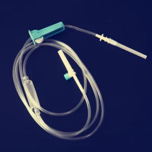 Safety Vent Cap Infusion Set Therapy Iv Infusion Set with Air Vented Spike Animal Can Use