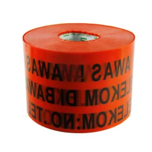 Safety Warning Tape Red and Black Frosted Safety Tape Industrial Grade Warning Reflective Tape