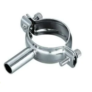 Sanitary Stainless Steel Pipe Support Clamp Bracket