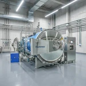Seafood Thermal Sterilizer Industrial Tuna Processing Autoclave Retort Equipment