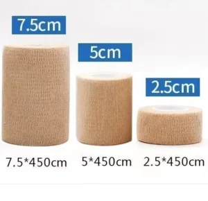 Self Adhering Bandage Wrap No Clip Needed Reusable First Aid Elastic Tape for Wrist Finger Ankle Support