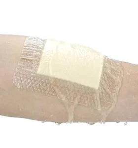 Self Adhesive Absorbent Wound Dressing Waterproof Silicone Adhesive Border Foam Bandages Bed Sore Pressure Dressing