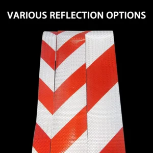Self Adhesive Arrow Reflective Sticker Yellow&Black Red&White Red&Black Available Colors Reflective Tape for Trucks