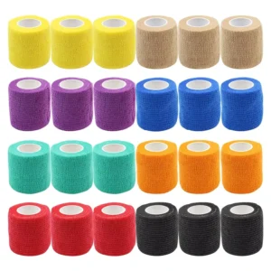 Self Adhesive Athletic Sports Bandage Wrap Breathable Waterproof Elastic Bandage Non Woven Non Stick Bandage