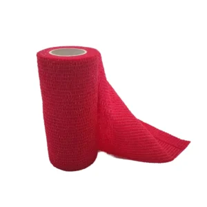 Self Adhesive Bandage Breathable Cohesive Bandage Wrap Rolls Elastic Self Adherent Tape for First Aid Rescue