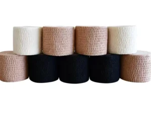 Self Adhesive Bandage Breathable Cohesive Bandage Wrap Rolls for Stretch Athletic Sports Wrist Ankle EAB