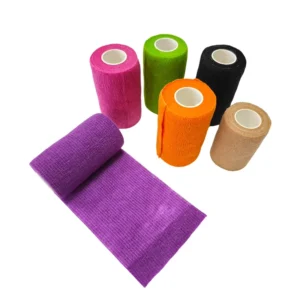 Self Adhesive Bandage High Quality Horse Vet Wrap Non Woven Elastic Cohesive Bandage Quick Wrap Bandages