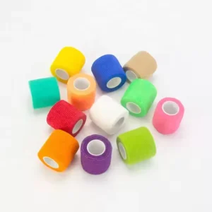 Self Adhesive Bandage Wrap Athletic Elastic Cohesive Bandage Football Sock Cohesive Tape 5cm