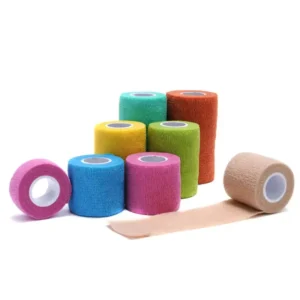 Self Adhesive Bandage Wrap Athletic Sports Tape Breathable Waterproof Elastic Bandage Non Woven Bandage