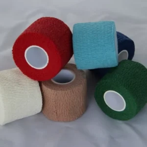 Self Adhesive Bandage Wrap First Aid Medical Cohesive Bandage Tape Breathable Elastic Sports Athletic Wrap for Ankle Wrist Knee