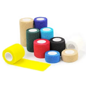 Self Adhesive Bandage Wrap Flexible Breathable Non woven Elastic Bandage First Aid Waterproof Medical Cohesive Bandage
