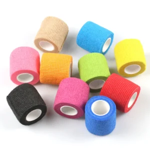 Self Adhesive Bandage Wrap Vet Wrap Non Woven Elastic Cohesive Bandage with CE ISO