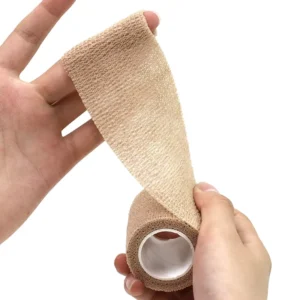 Self Adhesive Cohesive Sports Tape Breathable Vet Wrap Bandage for Sports & First Aid Breathable Bandage Wrap