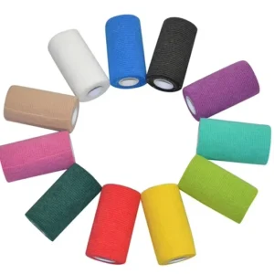 Self Adhesive Elastic Bandage 2/3/4/6 Inch High Elasticity Waterproof & Easy Tear Cohesive Tape