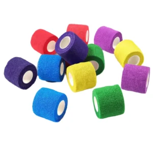 Self Adhesive Elastic Sports Tape Cohesive Bandages Wrap for First Aid