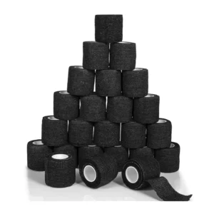 Self Adhesive Elastic Tattoo Grip Tape Non Woven Fabrics Bandage JM Brand Black Colorful for Finger Permanent Makeup Accessories