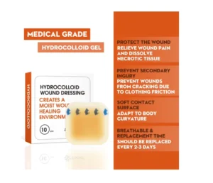 Self Adhesive Hydrocolloid Wound Dressings with Soft Border