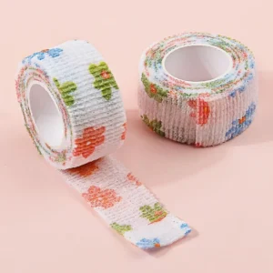 Self Adhesive Manicure Bandage Elastic Nail Salon Finger Protection Bandage