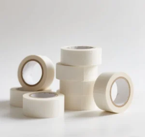 Self Adhesive Maskin Tape Roll 50 mm Jumbo Roll Rubber Color Paper Tape