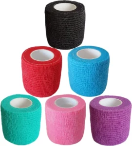 Self Adhesive Medical Bandage Wrap Vet & Athletic Tape Gauze for First Aid Sports Wrist CE Certified 10cmx4.5m