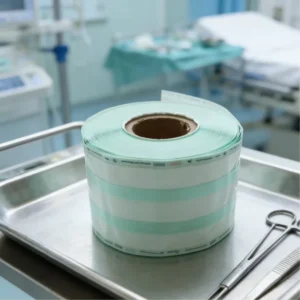 Self Adhesive Medical Grade Heat Sealing Sterile Pouch Tear Resistant Paper Plastic Material Customizable Dimensions for