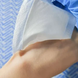 Self Adhesive Non Woven Bordered Gauze Island Dressing With Absorbent Pads Surgical Wound Dressing