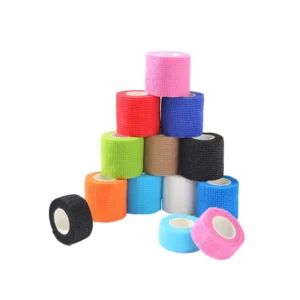 Self-Adhesive Non-Woven Sports Tape Soft Healthcare Bandage Elasticity Free Latex Stretch Water Resistant Breathable CE