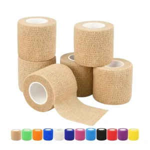 Self Adhesive Non woven Fabric Bandages Cohesive High Elastic Adhesive Bandage Tape
