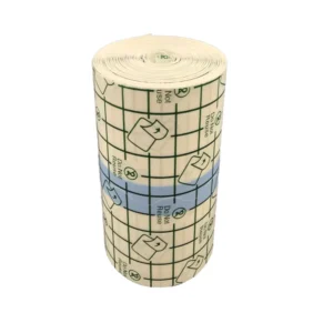 Self-Adhesive PU Med Waterproof Dressing Roll Non-Woven Bandages for Transparent Wound Care