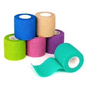 Self Adhesive Protective Bandage with Handing Tab Cohesive Bandage in Cardboard Box