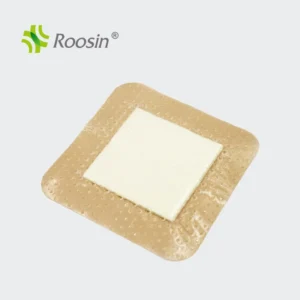 Self Adhesive Silicone Dressing with Foam Pad for Wound Care