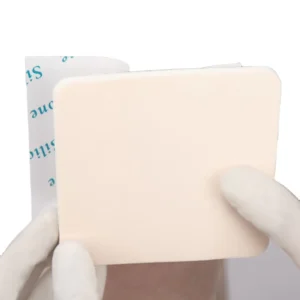 Self Adhesive Silicone Wound Dressing Bandages for Wound Care with PU Film