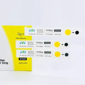Self Adhesive Steam Sterilization Indicator Strips Class 6