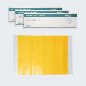 Self Adhesive Surgical Incision Dressing Roll Iodine PU Incise Drape Sterile Antimicrobial Adhesive Surgical Film for Hospitals