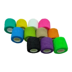 Self Adhesive Waterproof Breathable Cohesive Non woven Material Pet Bandage for Sport Workout Exercise Small Animals